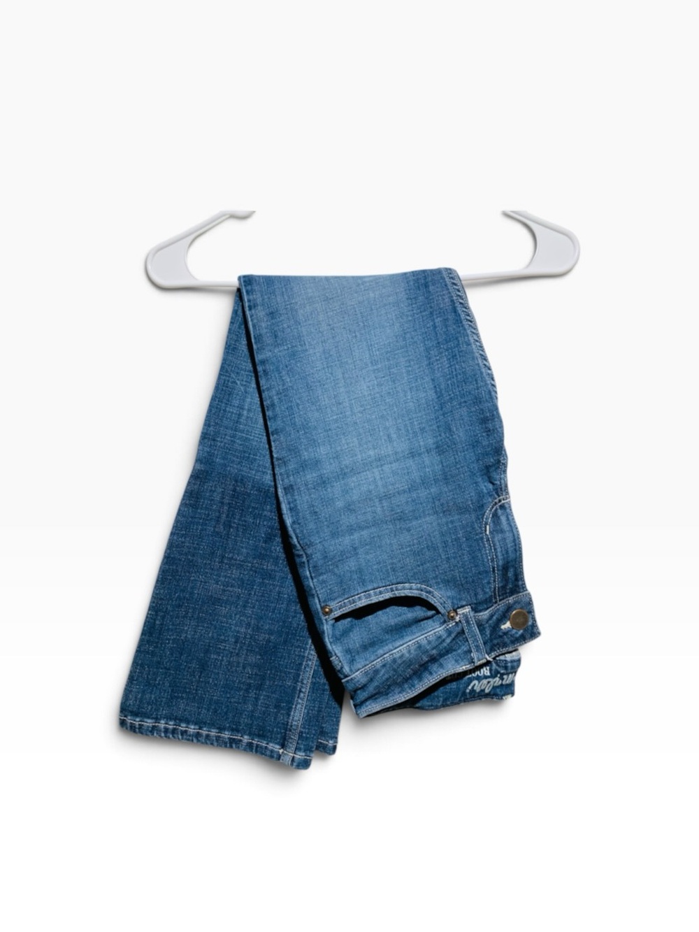 Juniors Classic Wrangler Boot Cut Denim Pants Sz 26-27